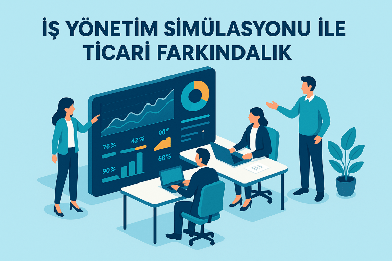 İş Yönetim Simülasyonu ile Ticari Farkındalık: Şirket Dinamiklerini Anlamak ve Yönetmek